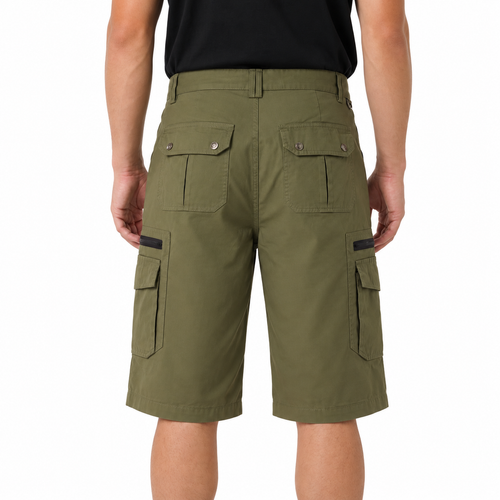 Harbour Long Cotton Cargo Shorts