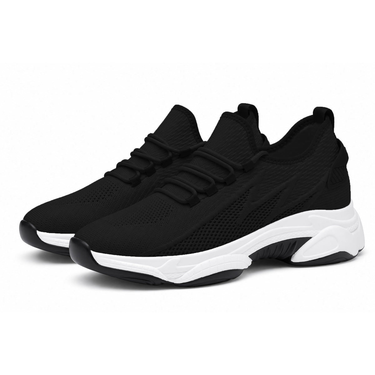 Stature Hidden-Lift Mesh Sneakers