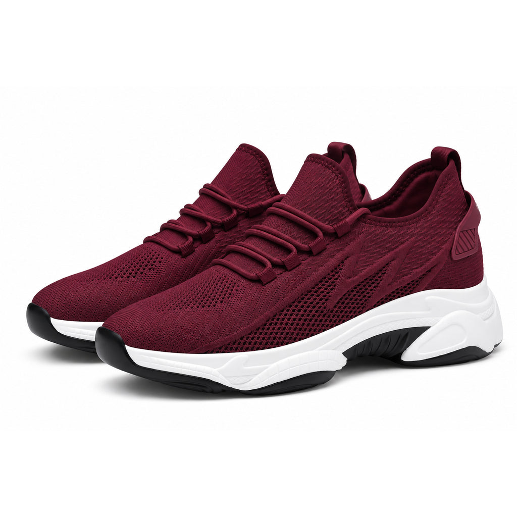 Stature Hidden-Lift Mesh Sneakers