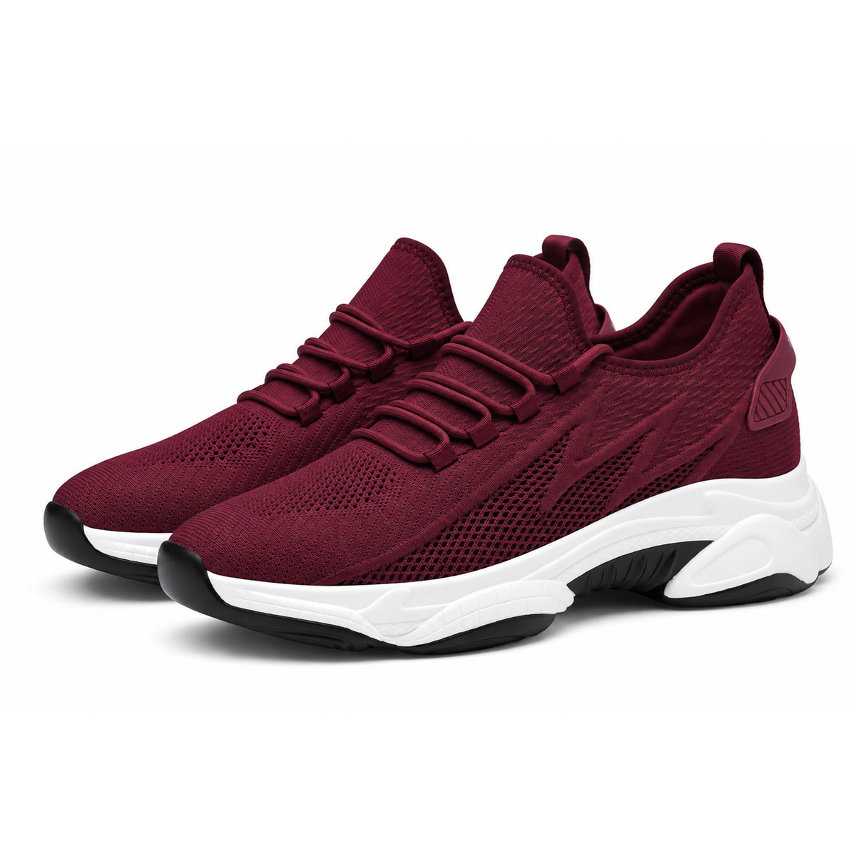 Stature Hidden-Lift Mesh Sneakers