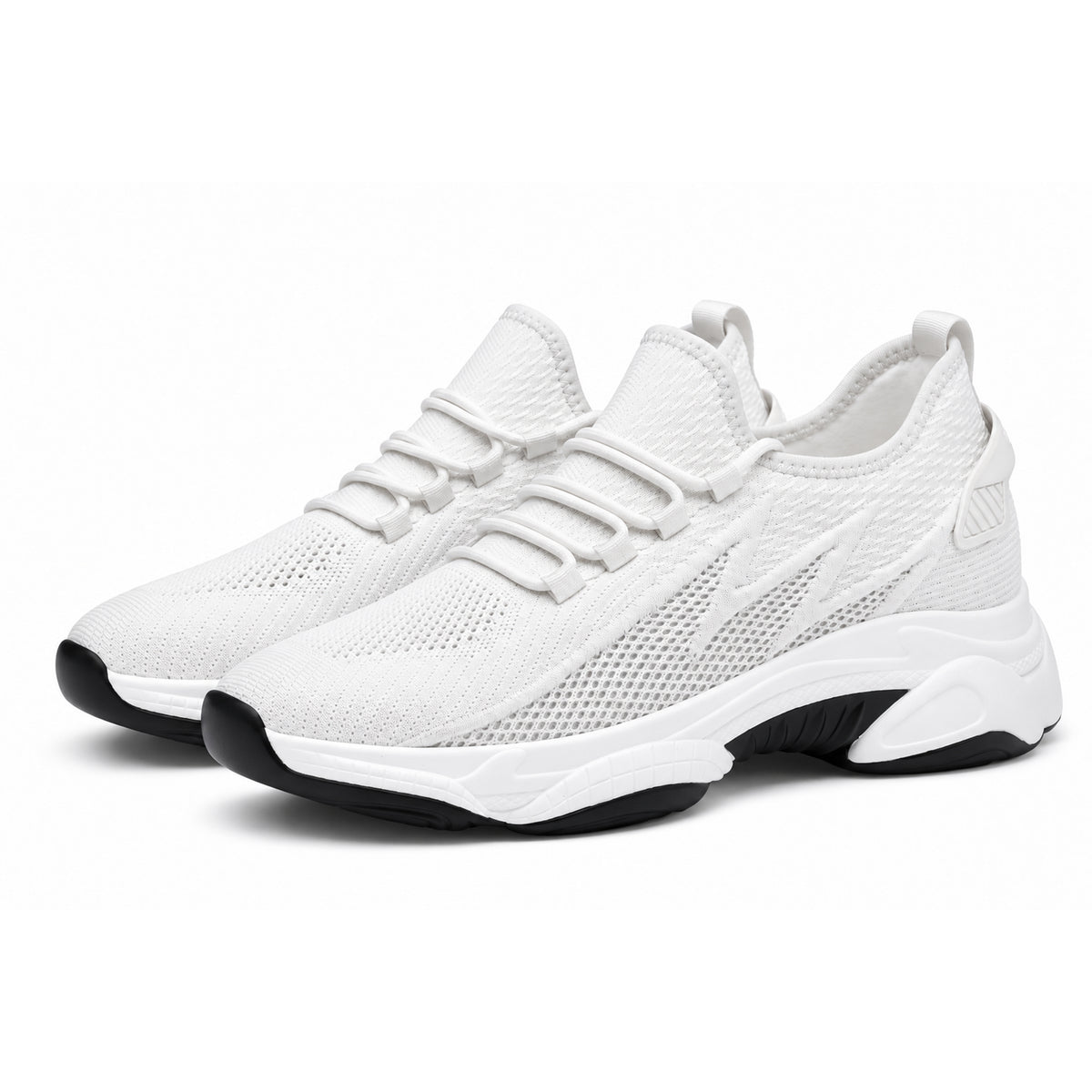 Stature Hidden-Lift Mesh Sneakers