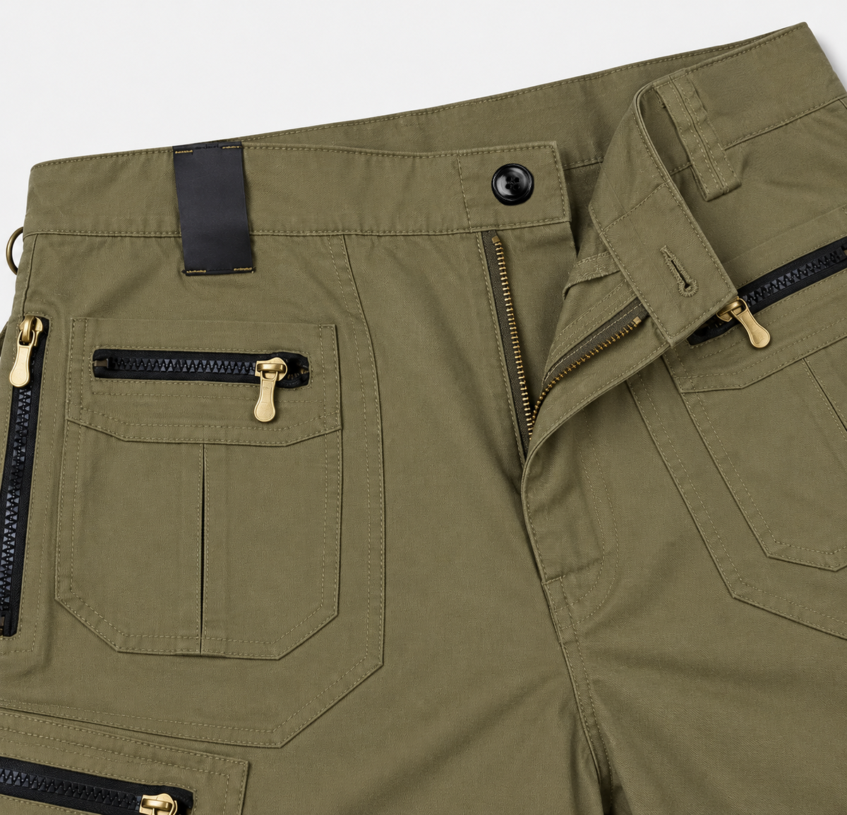 Harbour Long Cotton Cargo Shorts