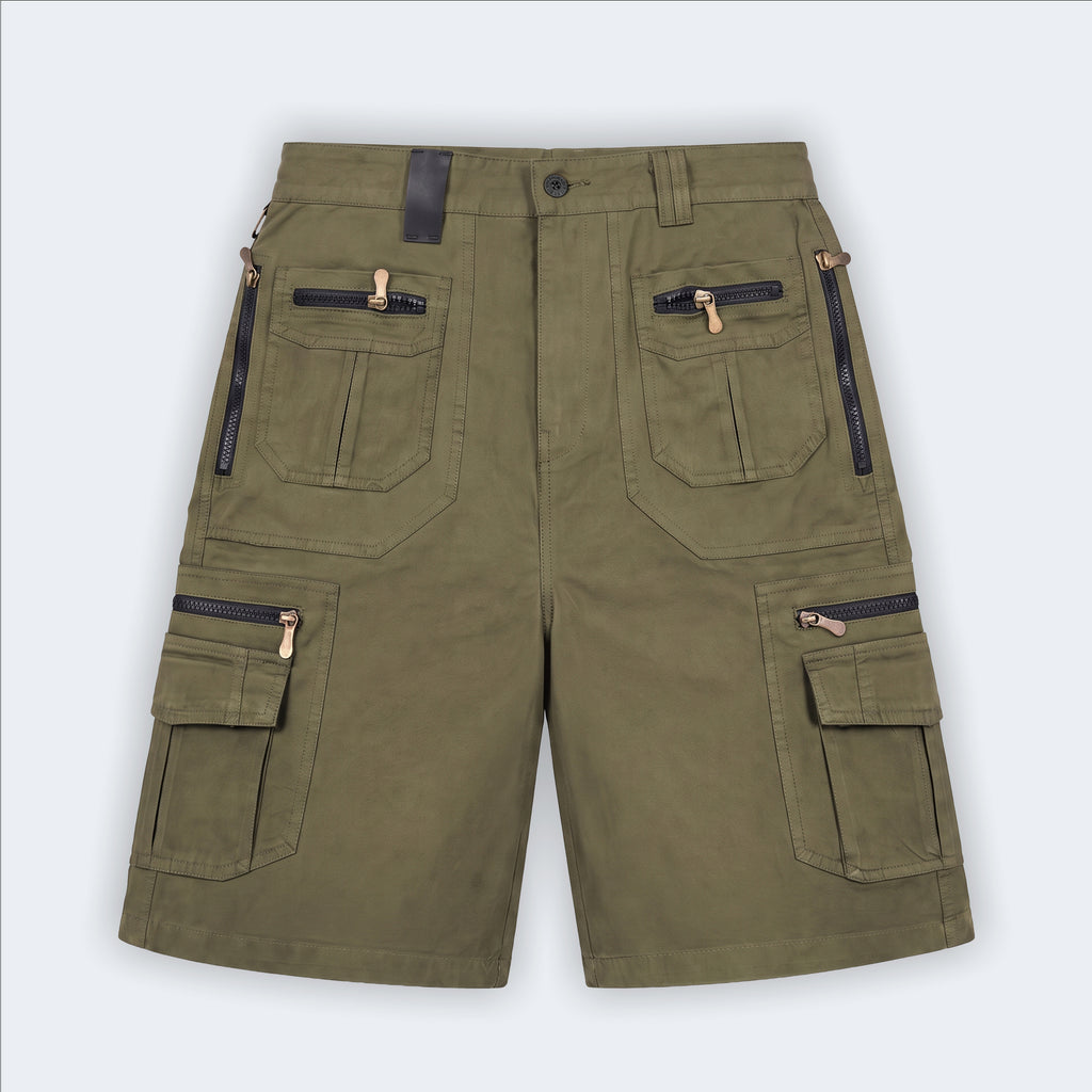 Harbour Long Cotton Cargo Shorts