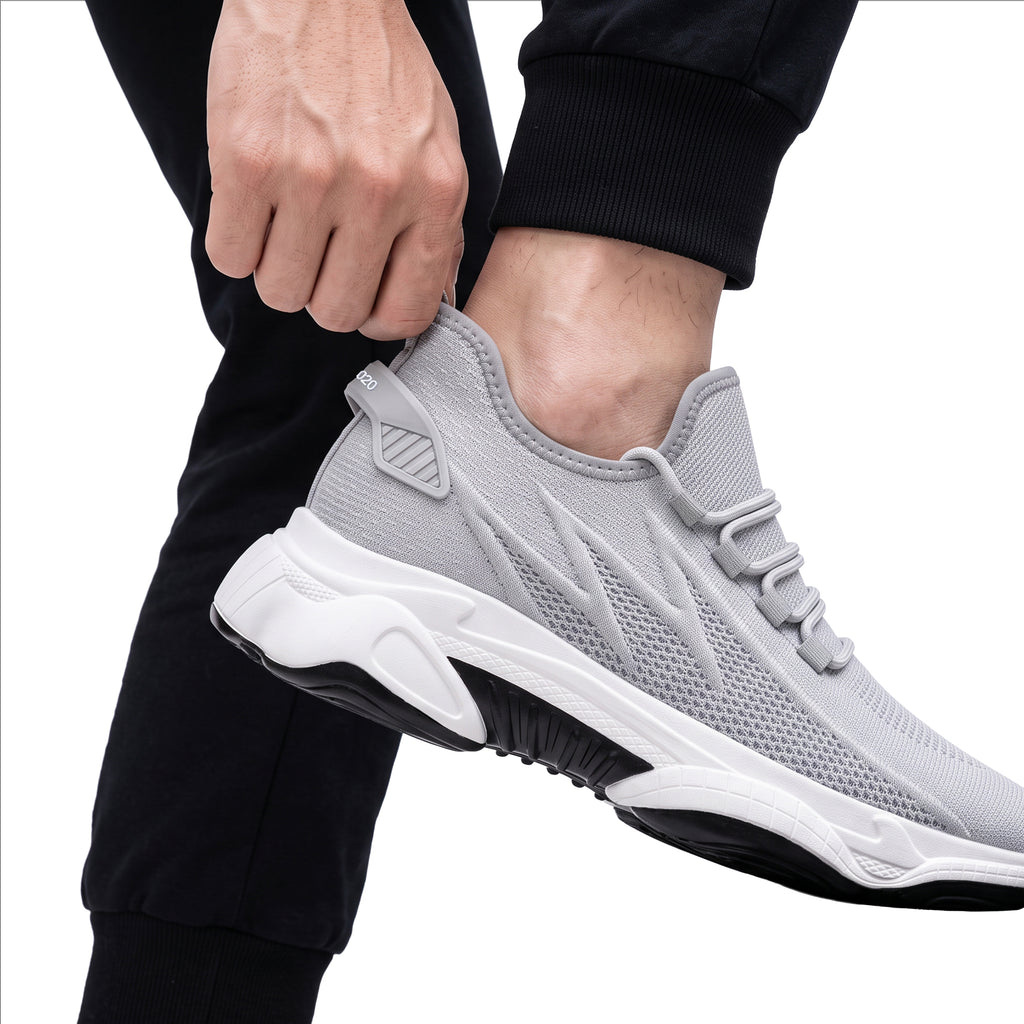 Stature Hidden-Lift Mesh Sneakers