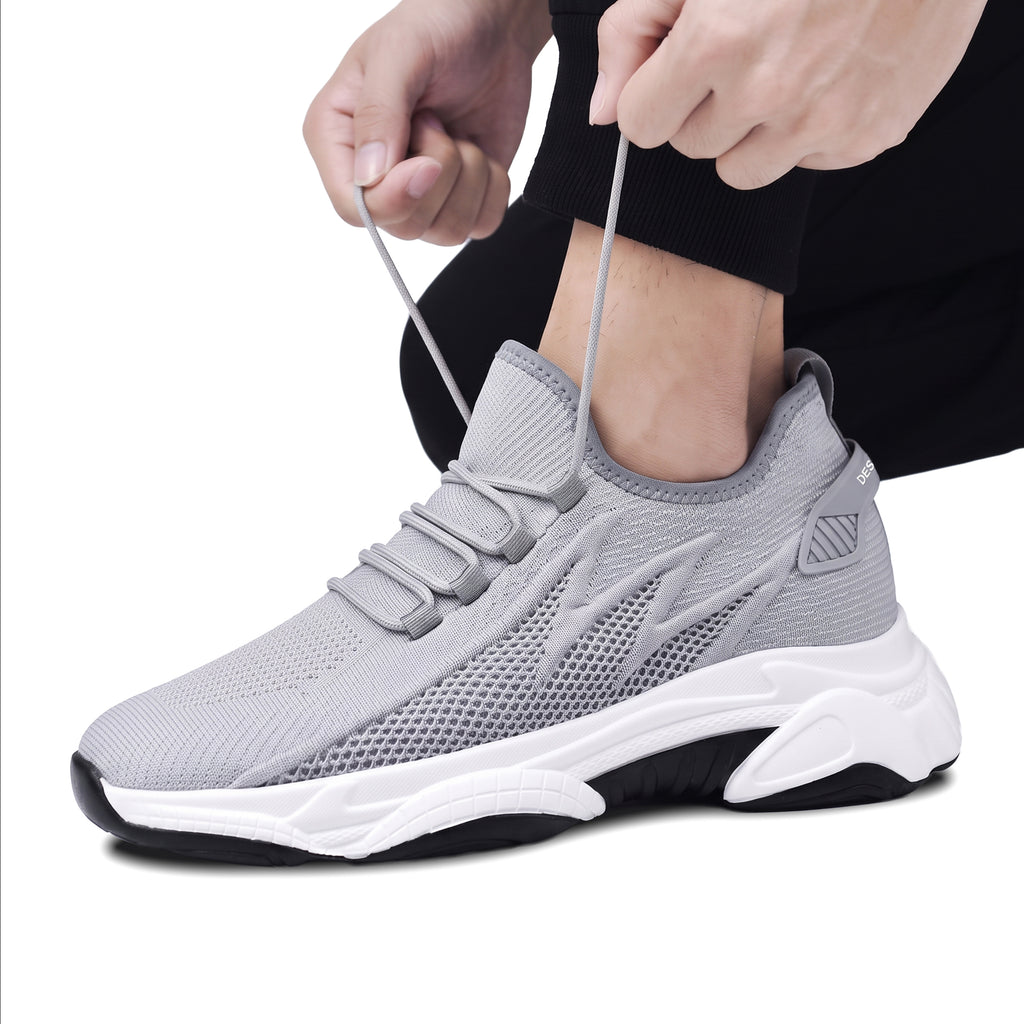 Stature Hidden-Lift Mesh Sneakers