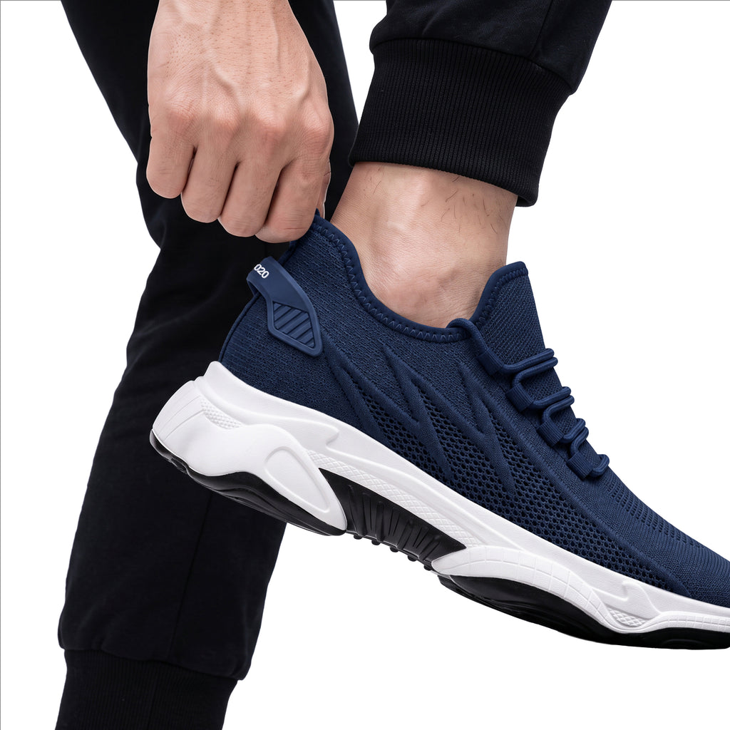 Stature Hidden-Lift Mesh Sneakers