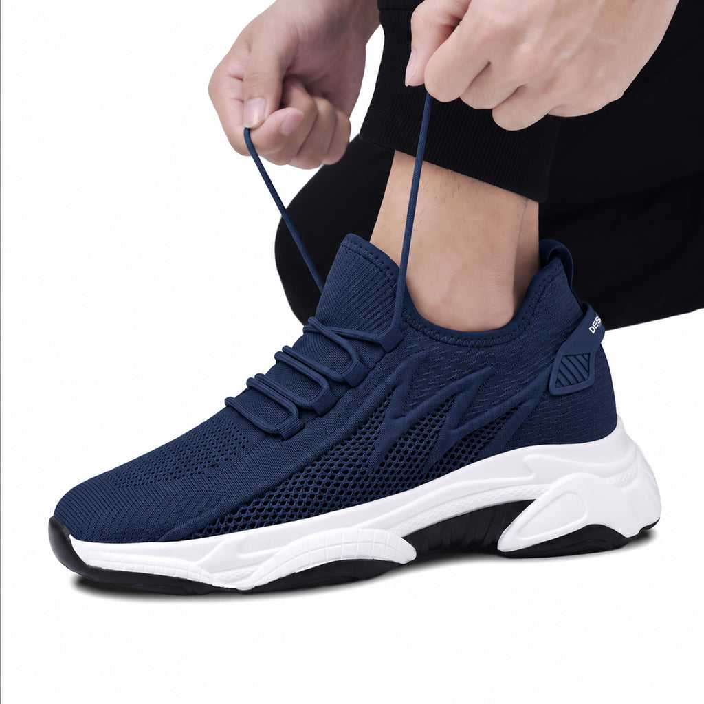 Stature Hidden-Lift Mesh Sneakers