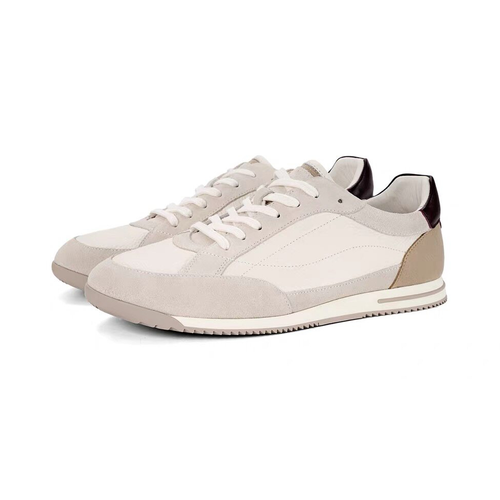 Halden Two-Tone Leather Sneakers